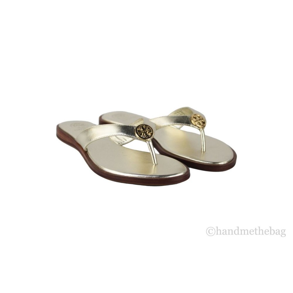 Tory Burch Gold Sandals - Picture 7 of 10